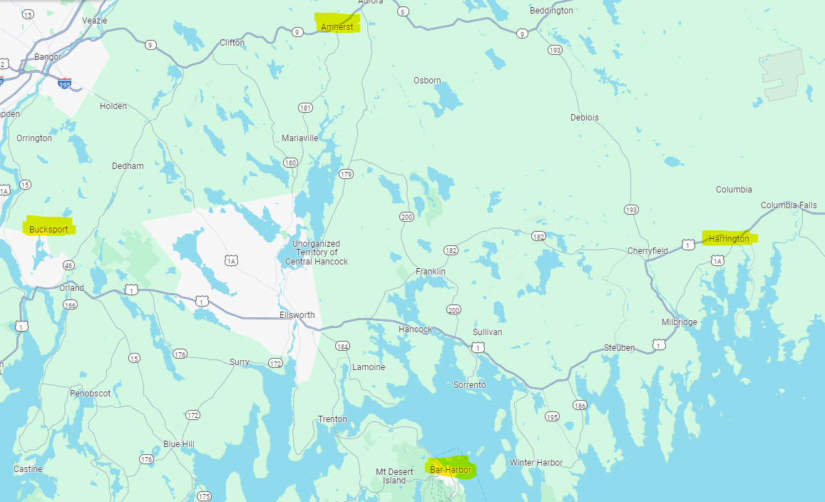 S&S Exteriors Inc - Service Area Map